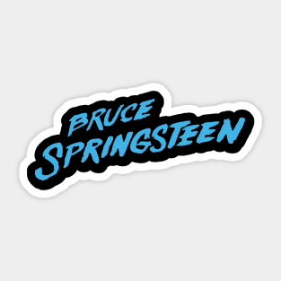 Bruce Blue Springsteen Sticker